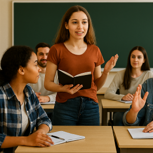 La competencia de la comunicación oral en el aula universitaria: estrategias para su fomento en el estudiantado (Turno tarde)