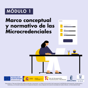 MÓDULO 1. Marco conceptual y normativo de las microcredenciales” (Segunda Edición)